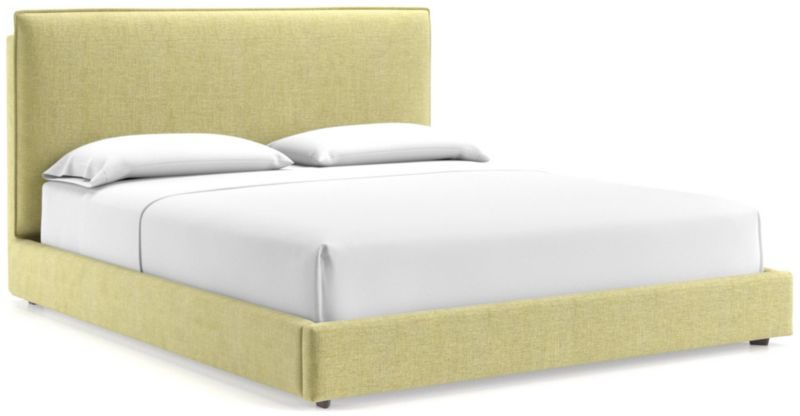 Lotus Upholstered California King Bed with 41" Headboard - image 0 of 9