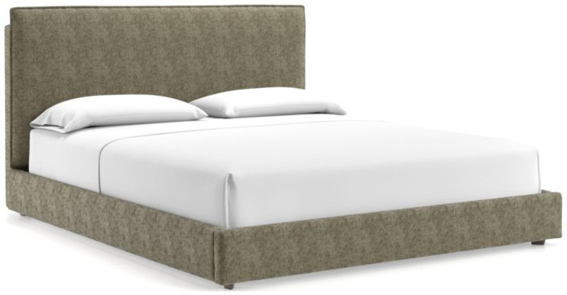 Lotus Upholstered California King Bed with 41" Headboard - image 0 of 11