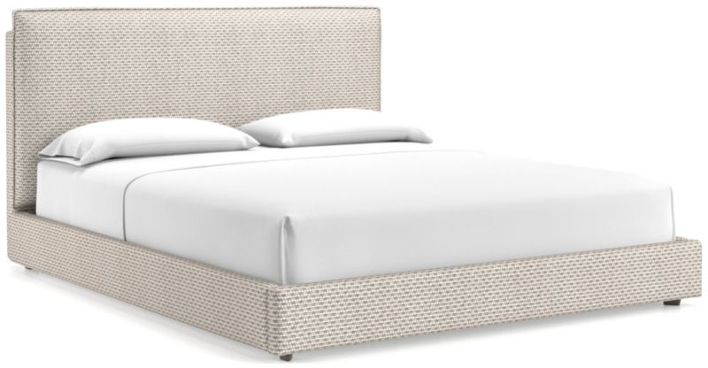 Lotus Upholstered California King Bed with 41" Headboard - image 0 of 9