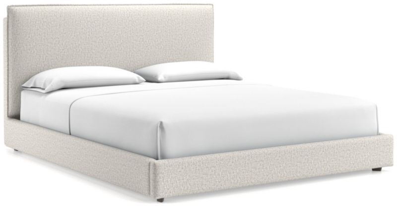 Lotus Upholstered California King Bed with 41" Headboard - image 0 of 11