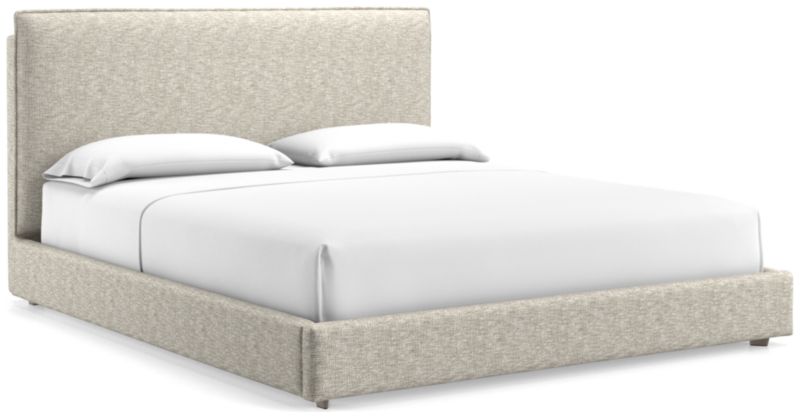 Lotus Upholstered California King Bed with 41" Headboard - image 0 of 11