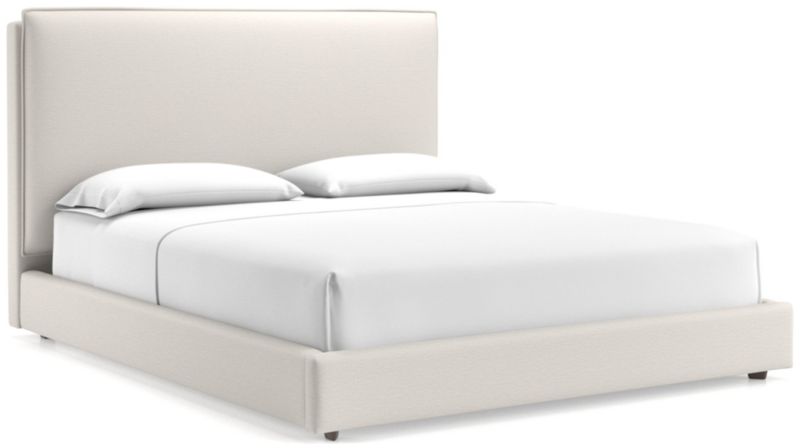 Lotus Upholstered California King Bed with 53.5" Headboard - image 0 of 6