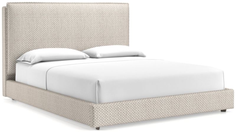 Lotus Upholstered California King Bed with 53.5" Headboard - image 0 of 8