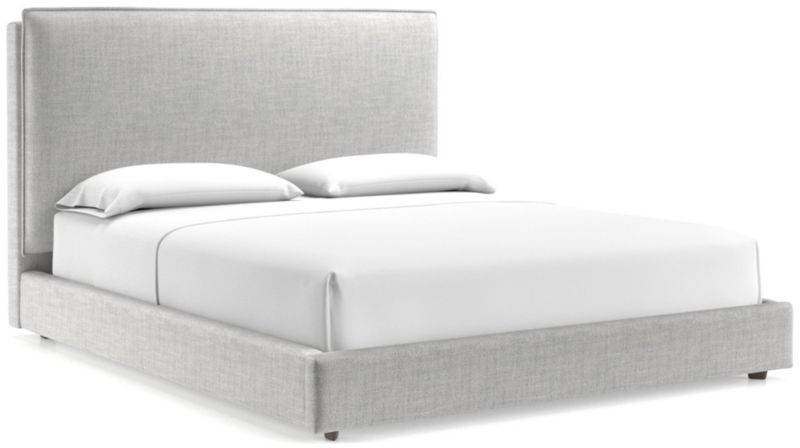 Lotus Upholstered California King Bed with 53.5" Headboard - image 0 of 6