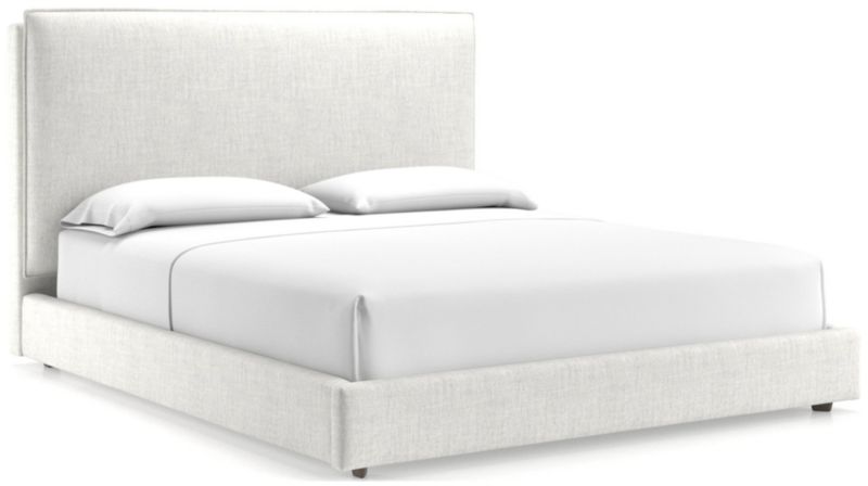 Lotus Upholstered California King Bed with 53.5" Headboard - image 0 of 6