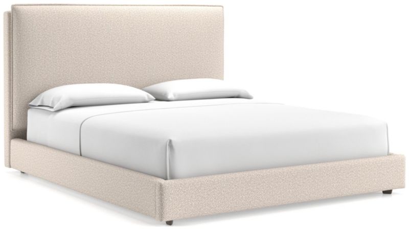 Lotus Upholstered California King Bed with 53.5" Headboard - image 0 of 8