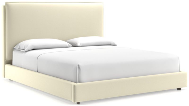 Lotus Upholstered California King Bed with 53.5" Headboard - image 0 of 8