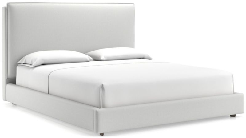 Lotus Upholstered California King Bed with 53.5" Headboard - image 0 of 6