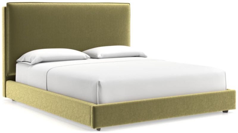 Lotus Upholstered California King Bed with 53.5" Headboard - image 0 of 8