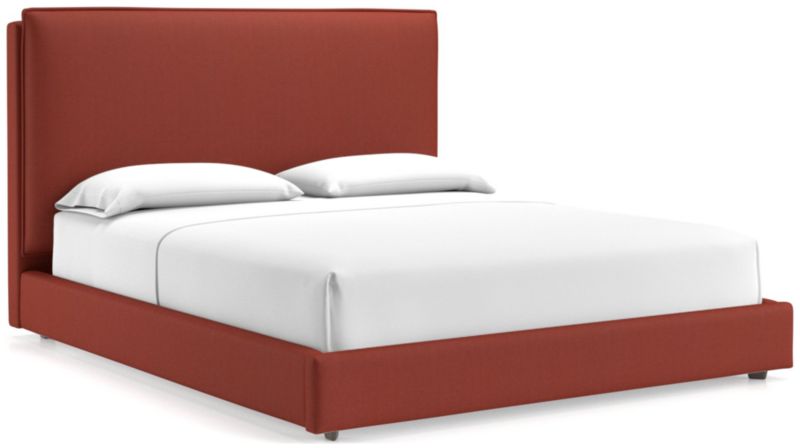 Lotus Upholstered California King Bed with 53.5" Headboard - image 0 of 6