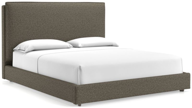 Lotus Upholstered California King Bed with 53.5" Headboard - image 0 of 6