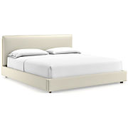 Pacific Ivory Upholstered Bed