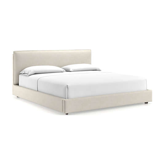Lotus Upholstered King Bed with 41" Headboard
