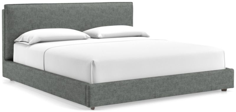 Lotus Upholstered King Bed with 41" Headboard - image 0 of 12