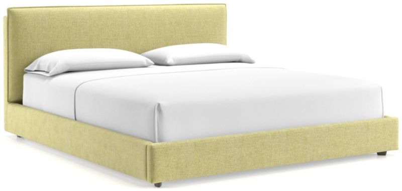 Lotus Upholstered King Bed with 41" Headboard - image 0 of 10