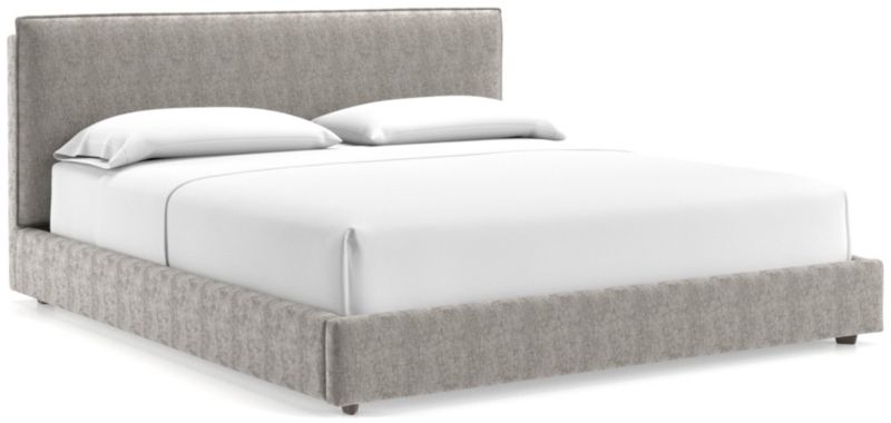 Lotus Upholstered King Bed with 41" Headboard - image 0 of 10