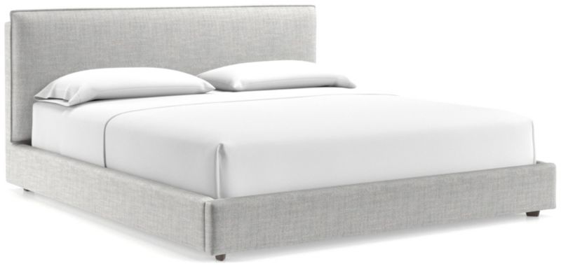 Lotus Upholstered King Bed with 41" Headboard - image 0 of 10