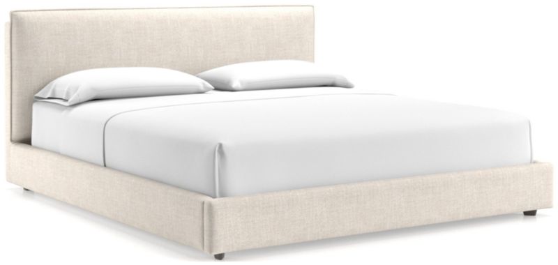 Lotus Upholstered King Bed with 41" Headboard - image 0 of 12