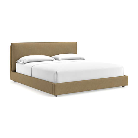 Lotus Upholstered King Bed with 41" Headboard