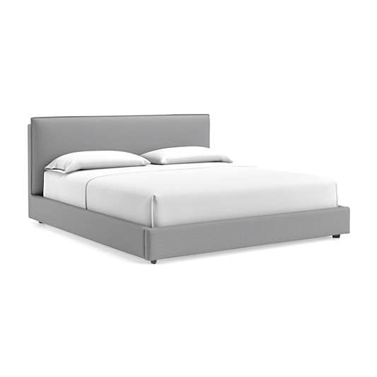 Lotus Upholstered King Bed with 41" Headboard