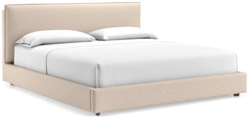 Lotus Upholstered King Bed with 41" Headboard - image 0 of 12