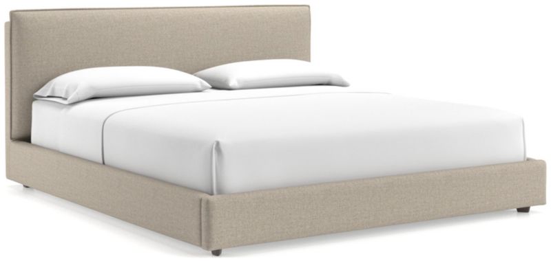 Lotus Upholstered King Bed with 41" Headboard - image 0 of 10