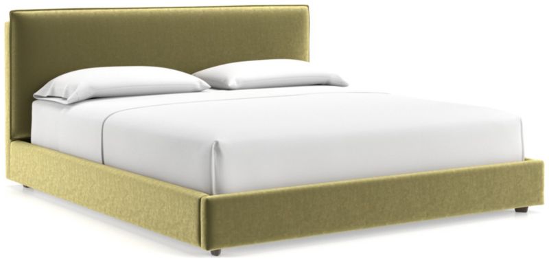 Lotus Upholstered King Bed with 41" Headboard - image 0 of 12