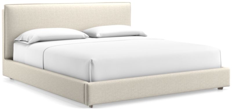 Lotus Upholstered King Bed with 41" Headboard - image 0 of 10