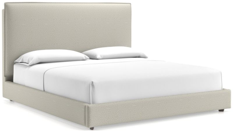 Lotus Upholstered King Bed with 53.5" Headboard - image 0 of 6