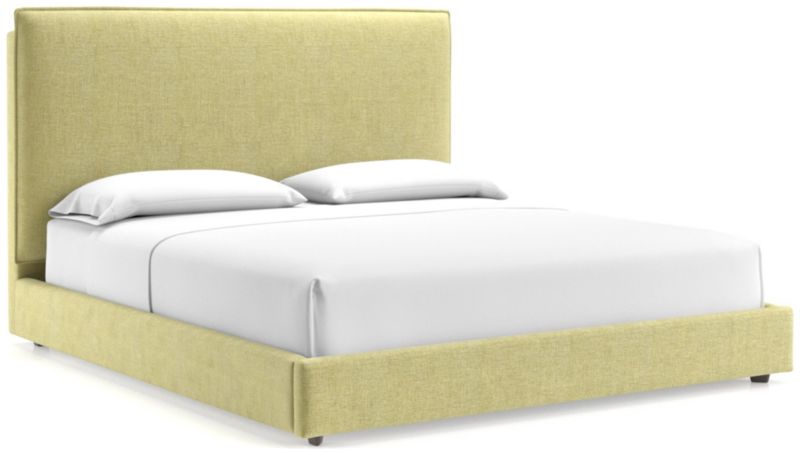 Lotus Upholstered King Bed with 53.5" Headboard - image 0 of 6