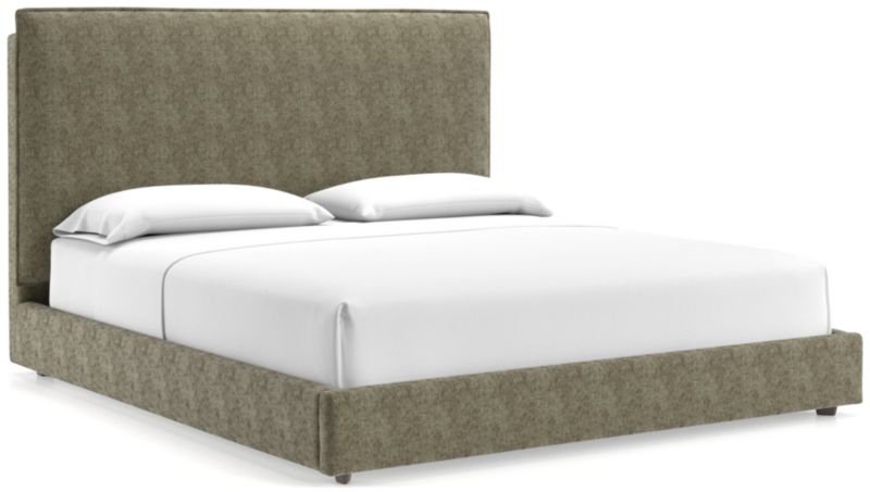 Lotus Upholstered King Bed with 53.5" Headboard - image 0 of 8