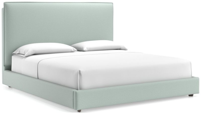 Lotus Upholstered King Bed with 53.5" Headboard - image 0 of 6