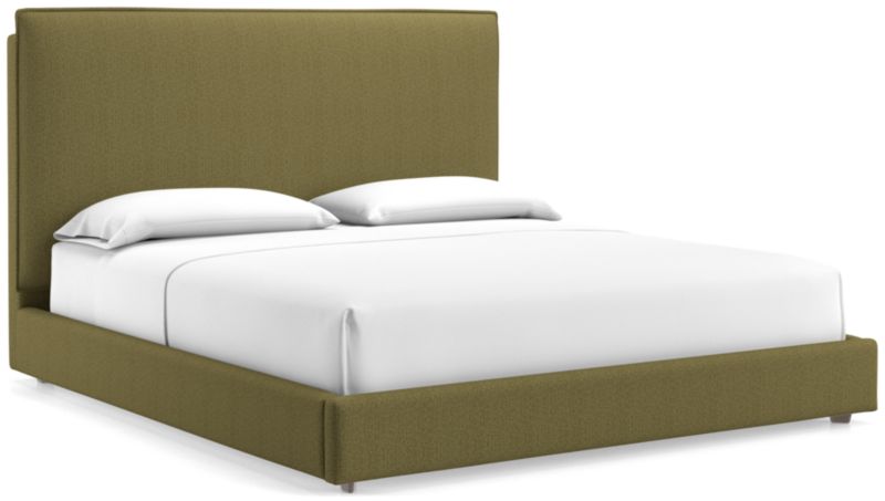 Lotus Upholstered King Bed with 53.5" Headboard - image 0 of 6