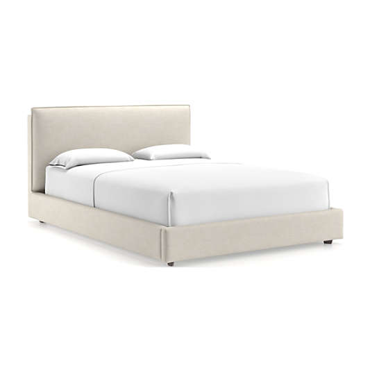 Lotus Upholstered Queen Bed with 41" Headboard