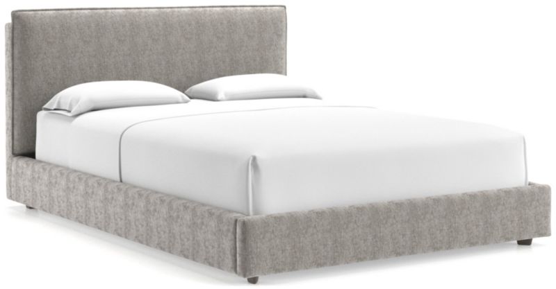 Lotus Upholstered Queen Bed with 41" Headboard - image 0 of 10