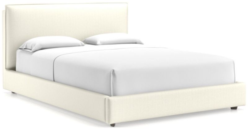 Lotus Upholstered Queen Bed with 41" Headboard - image 0 of 10