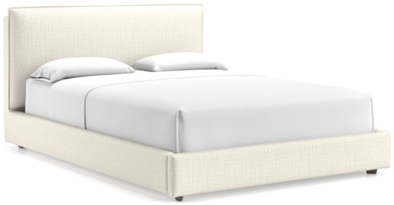 Lotus Upholstered Queen Bed with 41" Headboard - image 0 of 12