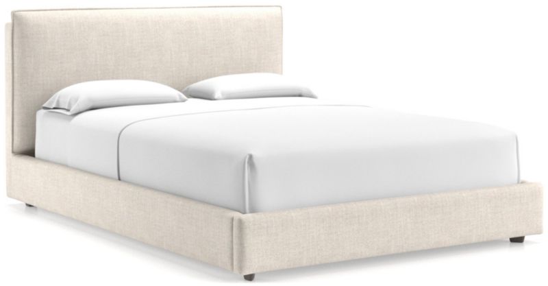 Lotus Upholstered Queen Bed with 41" Headboard - image 0 of 12