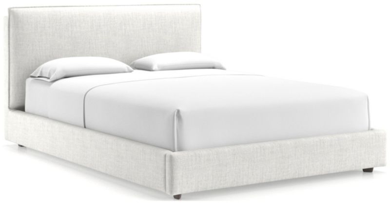 Lotus Upholstered Queen Bed with 41" Headboard - image 0 of 10