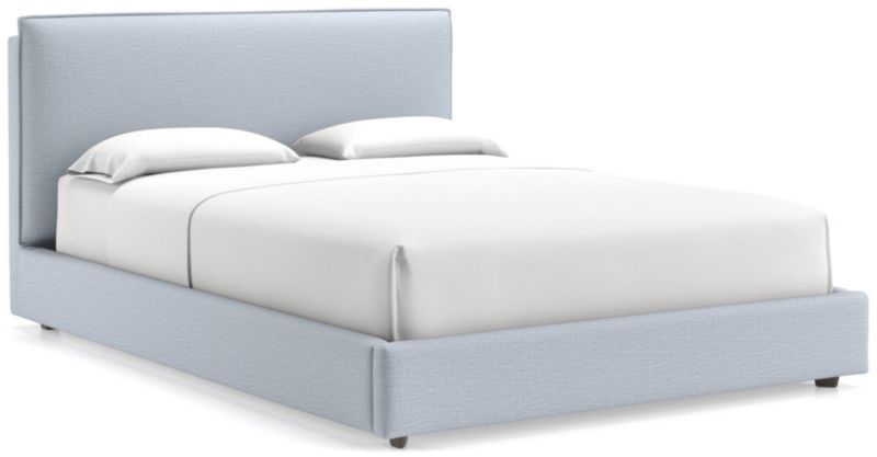 Lotus Upholstered Queen Bed with 41" Headboard - image 0 of 10