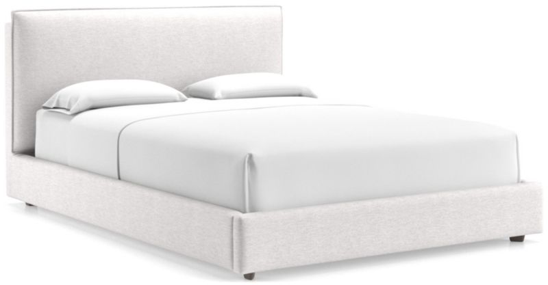 Lotus Upholstered Queen Bed with 41" Headboard - image 0 of 10