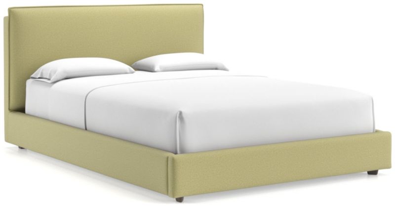 Lotus Upholstered Queen Bed with 41" Headboard - image 0 of 10