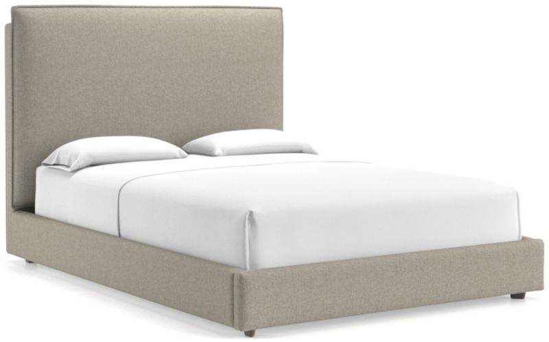 Lotus Upholstered Queen Bed with 53.5" Headboard - image 0 of 6