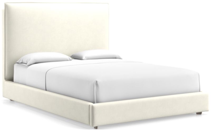 Lotus Upholstered Queen Bed with 53.5" Headboard - image 0 of 6