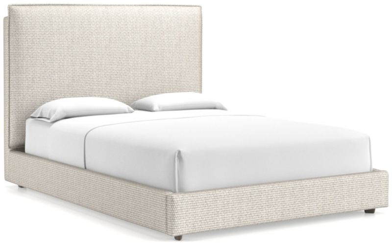 Lotus Upholstered Queen Bed with 53.5" Headboard - image 0 of 7