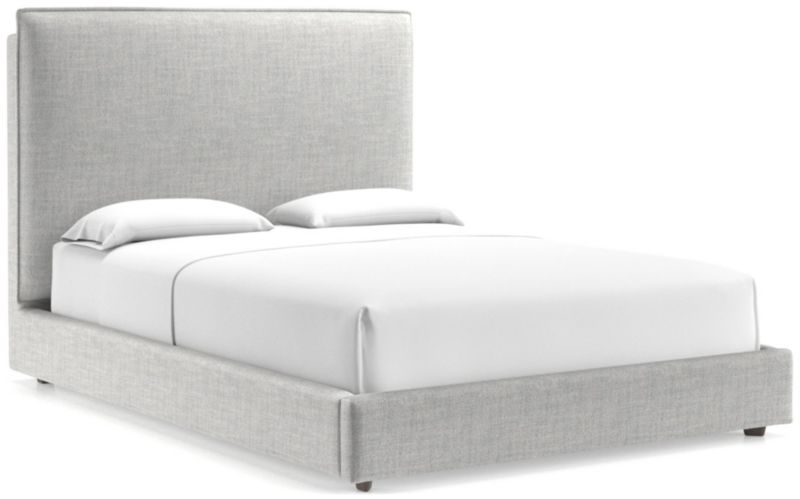 Lotus Upholstered Queen Bed with 53.5" Headboard - image 0 of 6