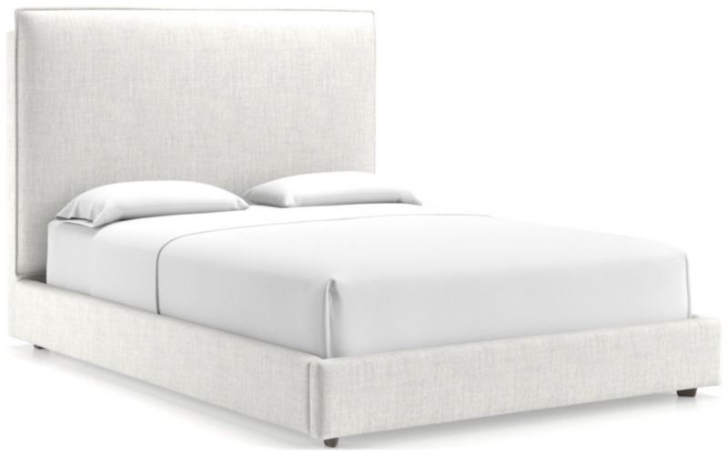 Lotus Upholstered Queen Bed with 53.5" Headboard - image 0 of 6