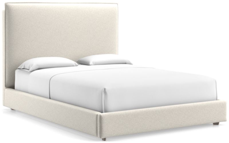 Lotus Upholstered Queen Bed with 53.5" Headboard - image 0 of 6