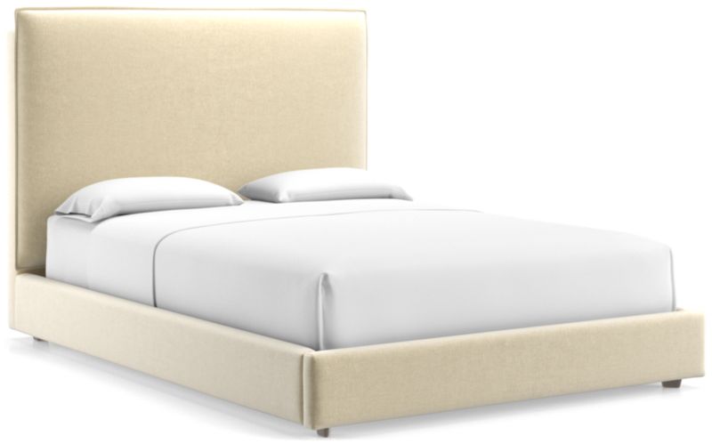 Lotus Upholstered Queen Bed with 53.5" Headboard - image 0 of 7