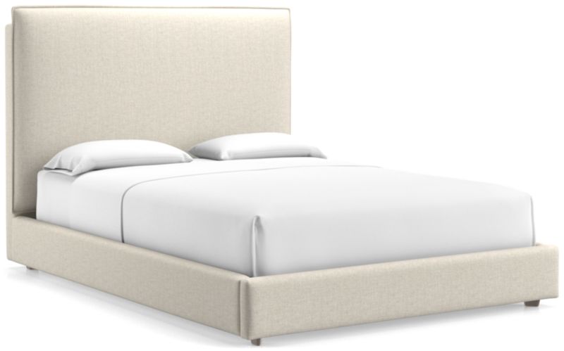 Lotus Upholstered Queen Bed with 53.5" Headboard - image 0 of 6